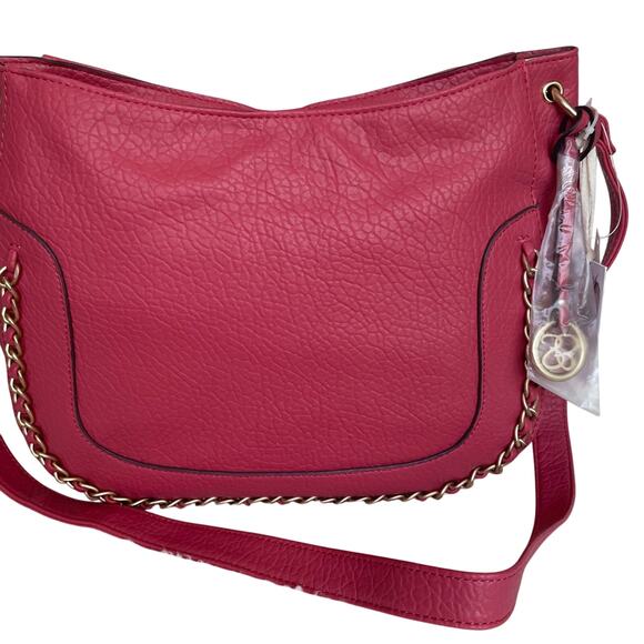 Jessica Simpson Handbags - Brand New Jessica Simpson Rose Hobo Soft Vegan handbag Gold Accents Beautiful